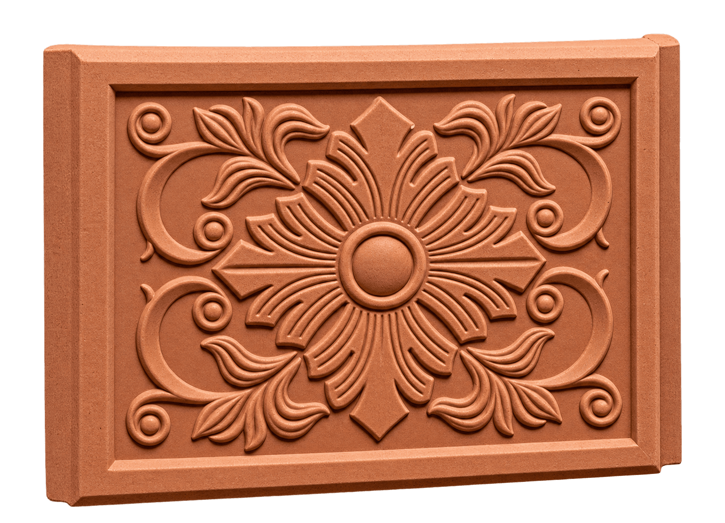 Perroqueta Terracotta Clay Jali Meadows